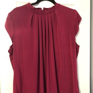 Elle blouse- magenta